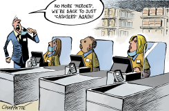 BACK TO NORMAL by Patrick Chappatte