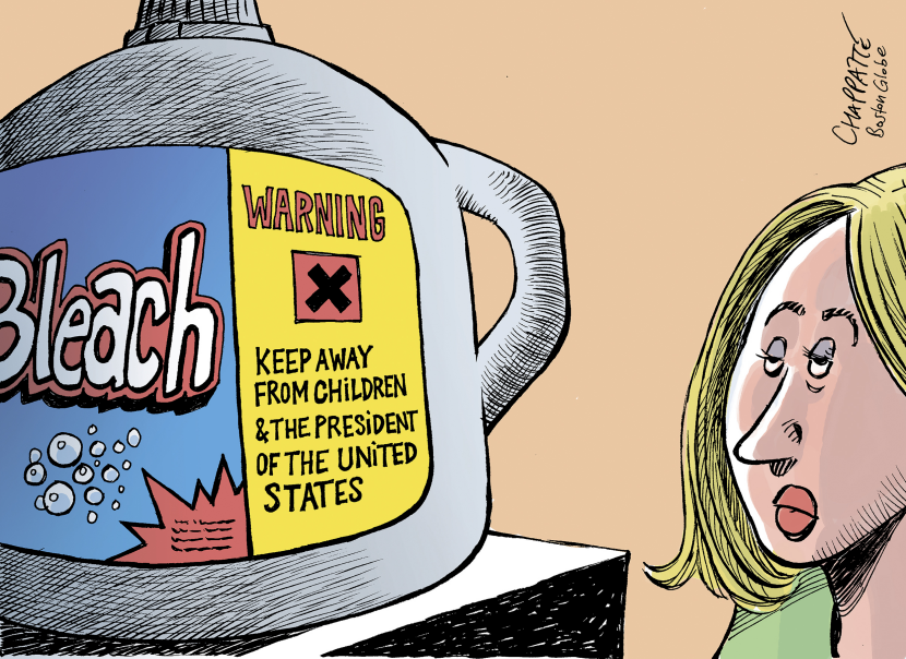 An update to the bleach warning label