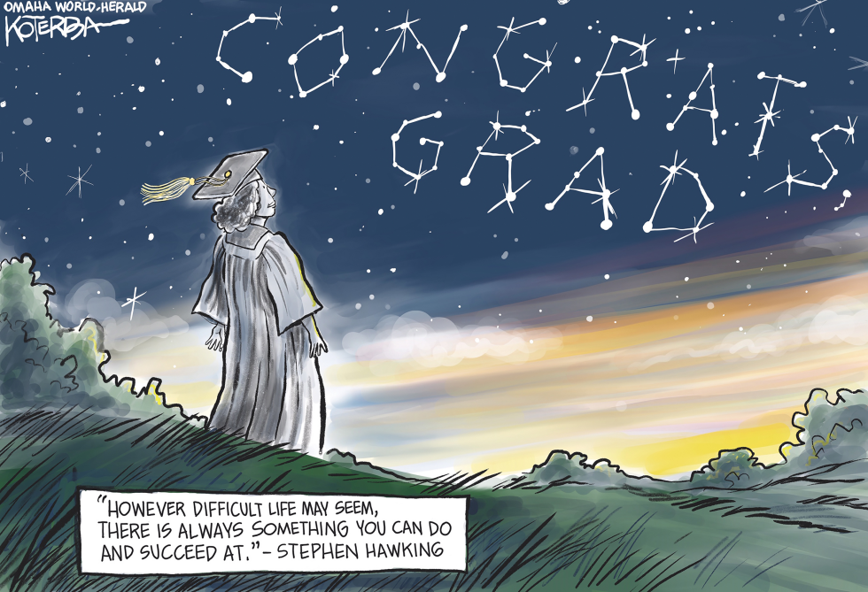Dear Graduates, Keep Looking up