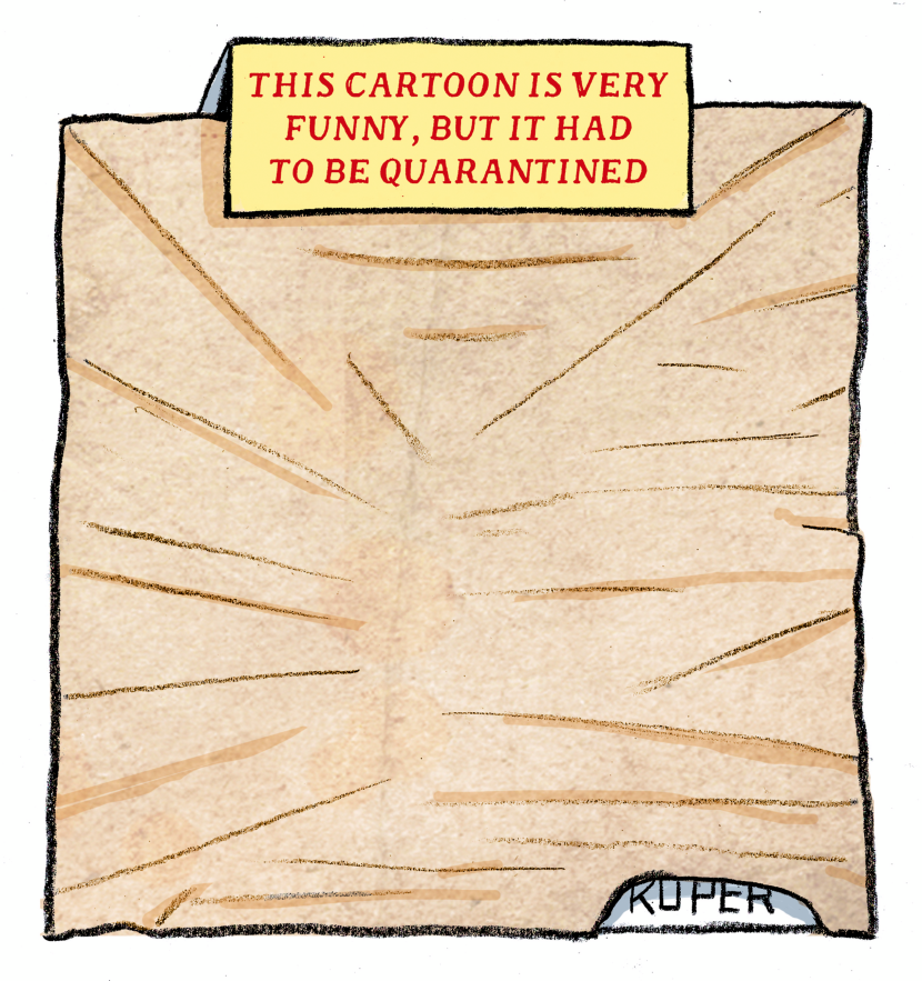 Quarantined Cartoon
