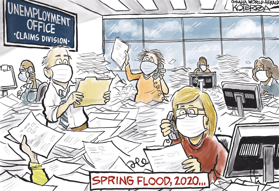Flooded with Unemployment Claims