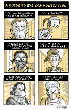A GUIDE TO EYE COMMUNICATION by Peter Kuper