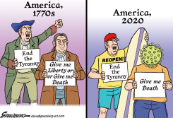 LIBERTY OR DEATH by Steve Greenberg