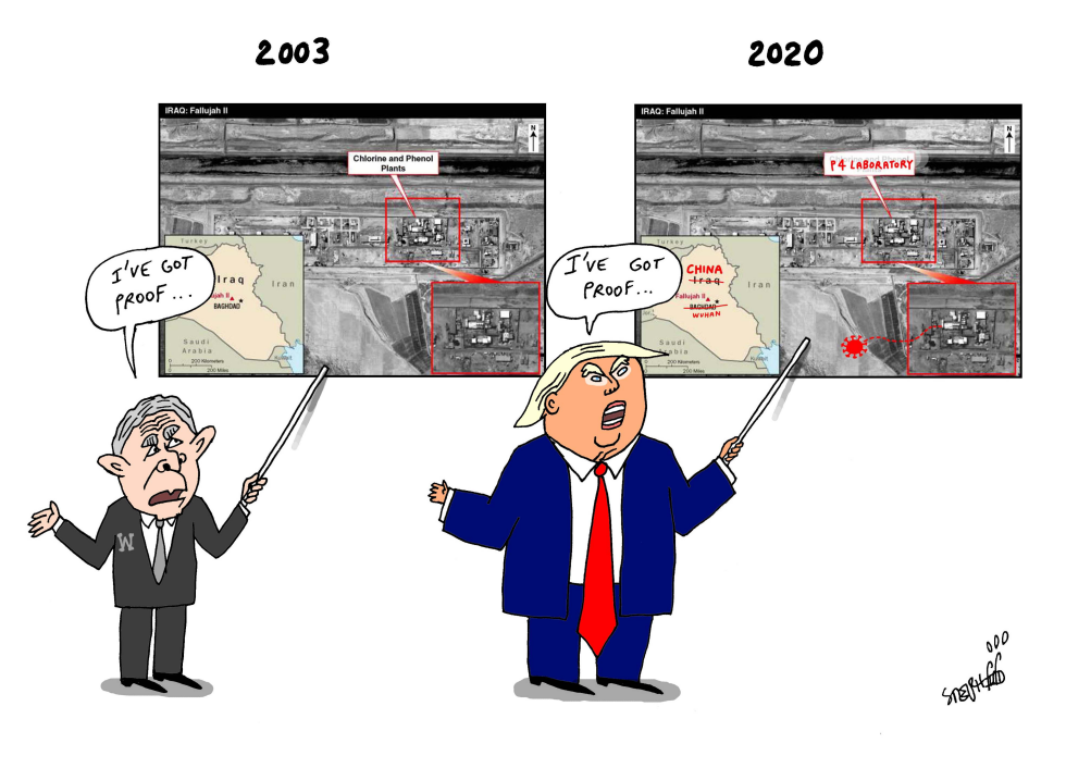 2003 and 2020 lies