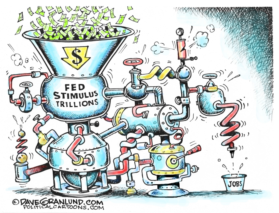 Stimulus trillions and jobs
