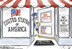 OPENING AMERICA DURING COVID by Jeff Koterba