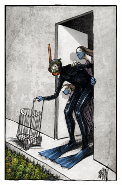 OF SHOPPING by Angel Boligan