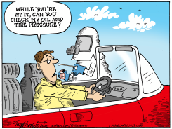 MULTI TASKING by Bob Englehart