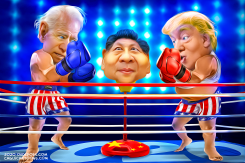 CHINA BASHING by Bart van Leeuwen