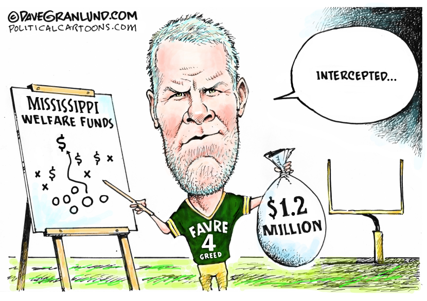 Brett Favre and Welfare fund scandal