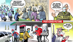 POST-COVID PICTURE by Paresh Nath
