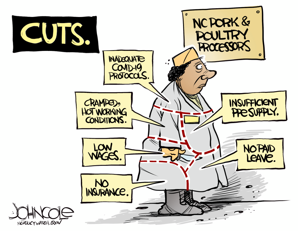 LOCAL NC -- Meat industry workers