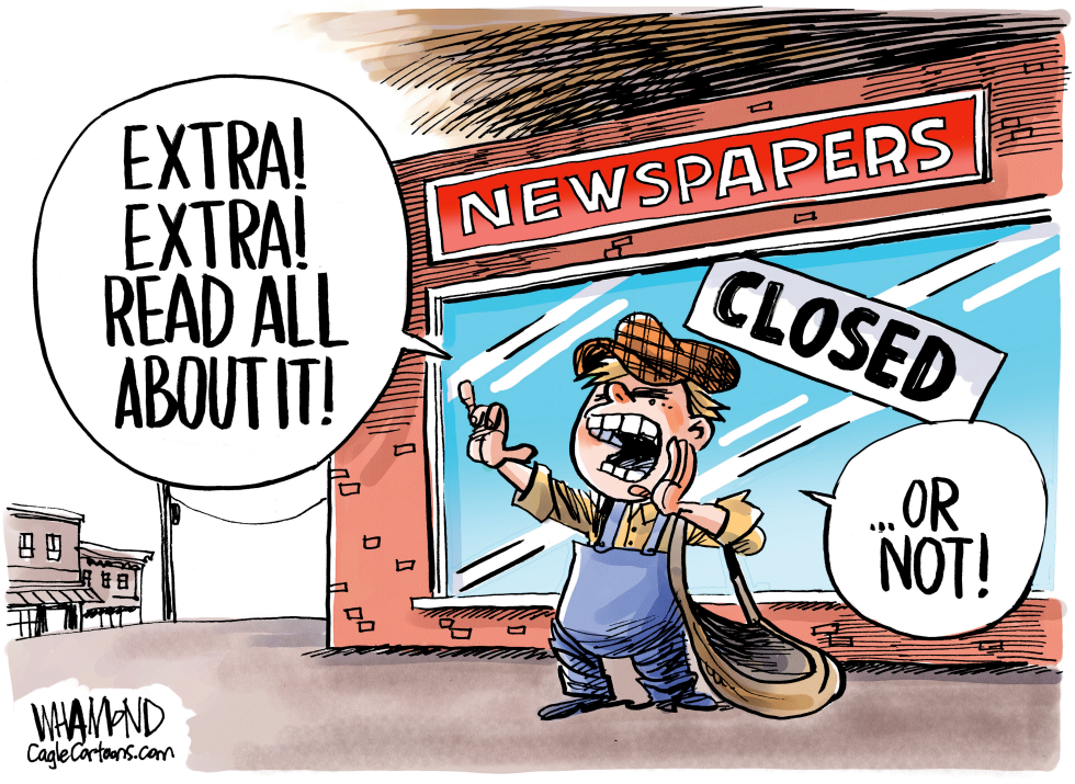 Coronavirus devastating news industry