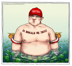 IN DONALD WE TRUST by Joep Bertrams