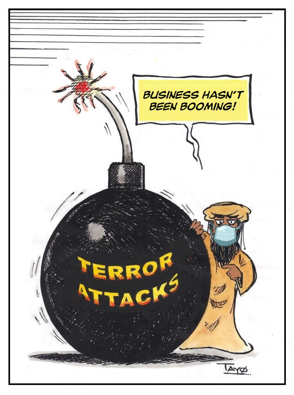 Terrorism - Business not booming