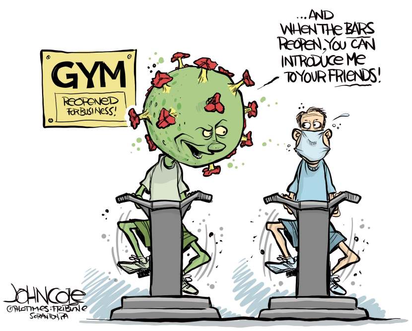 COVID-19 workout buddy