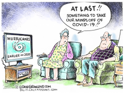 HURRICANES EARLIER IN 2020  by Dave Granlund