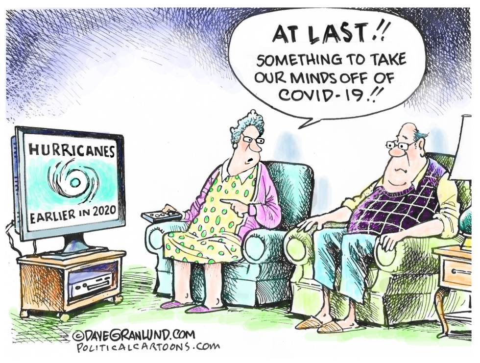 Hurricanes earlier in 2020