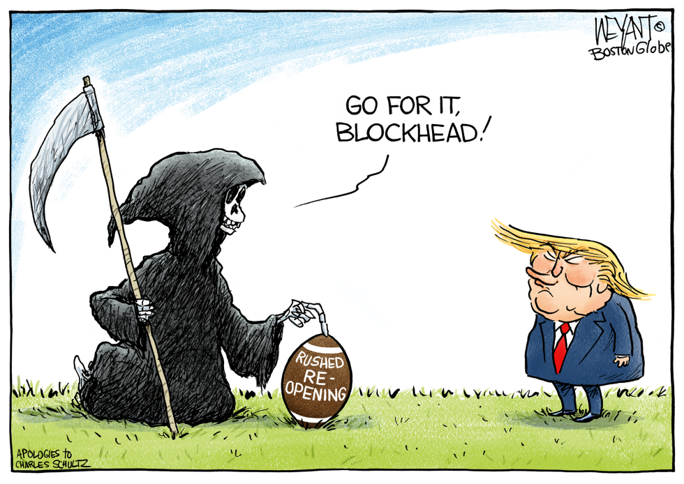 Trump, You Blockhead!