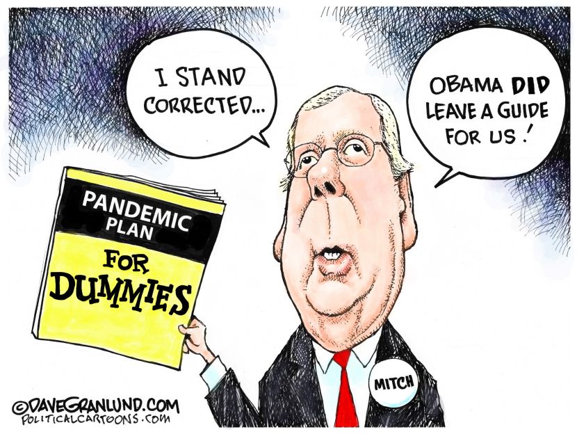 Mitch and Obama Pandemic Plan