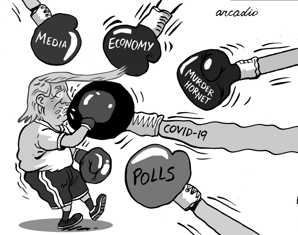 Trump's challenges.