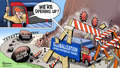 CORONA AND GLOBALIZATION by Paresh Nath