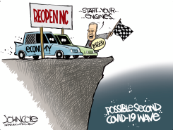 LOCAL NC - BERGER AND REOPENING THE ECONOMY by John Cole