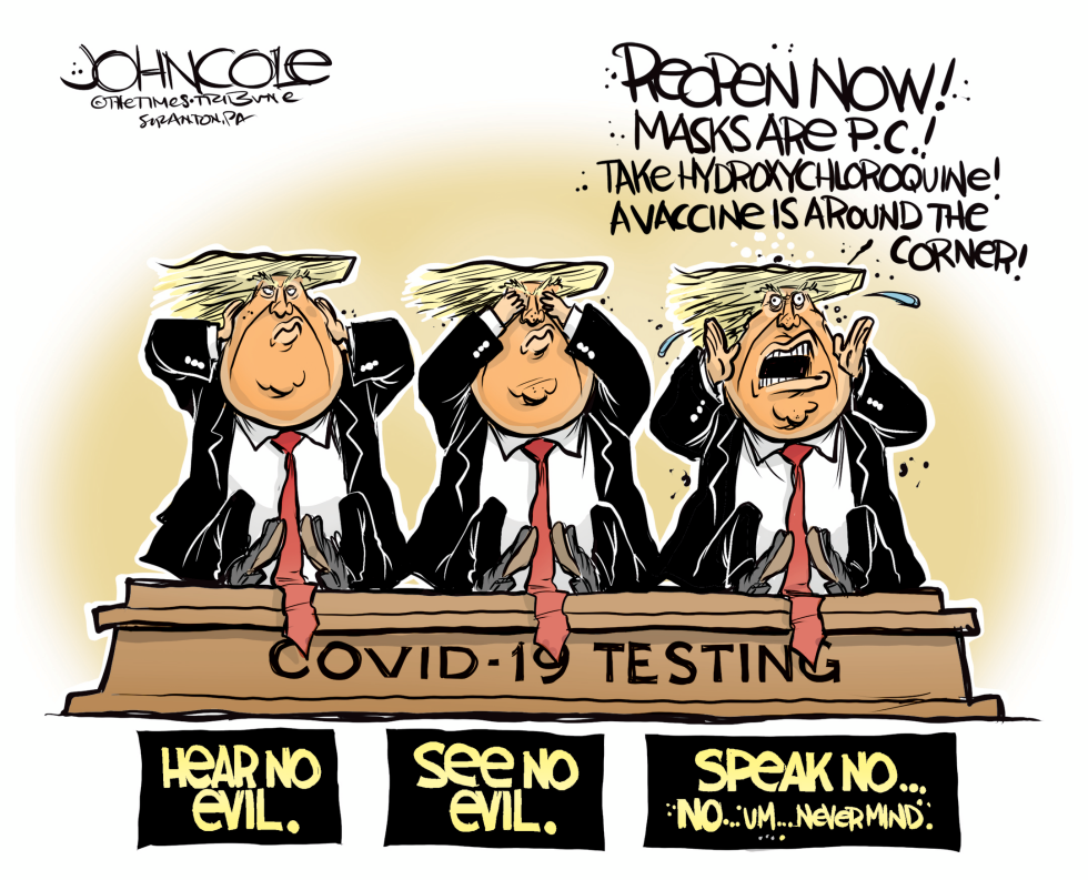 Trump and COVID-19 testing