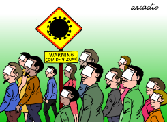 COVID-19 ZONE by Arcadio Esquivel