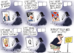 FACE MASKS by Pat Bagley