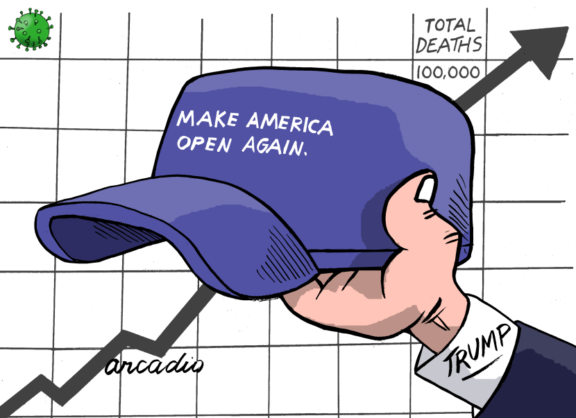 Make America open again.