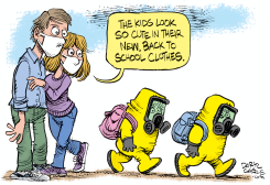 NEW BACK TO SCHOOL CLOTHES by Daryl Cagle
