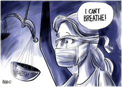 I CAN'T BREATHE by Dave Whamond