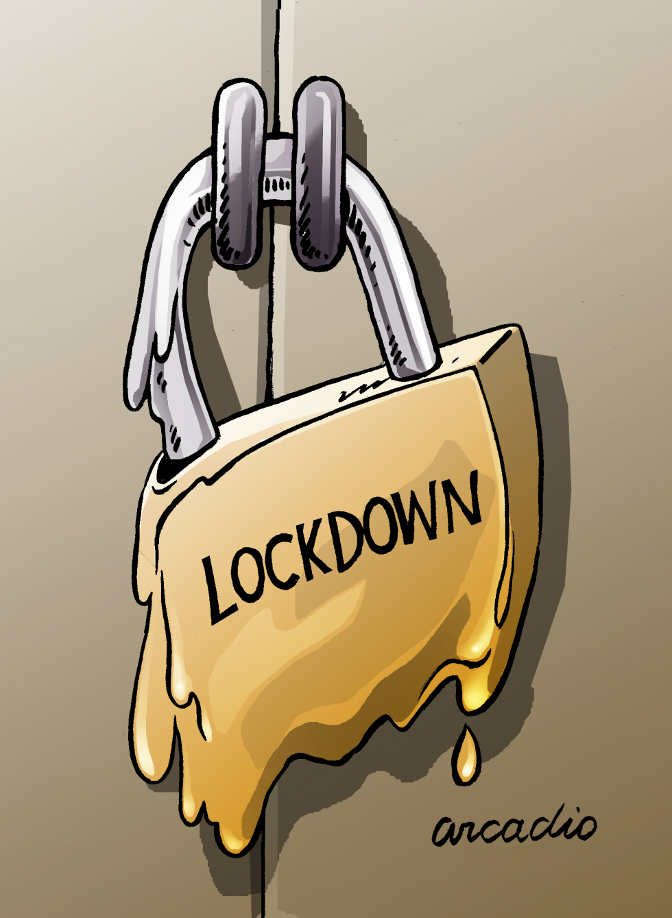 Lockdown is disappearing.