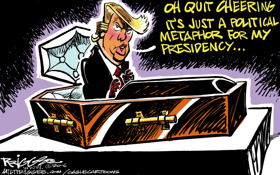 Trump Coffin
