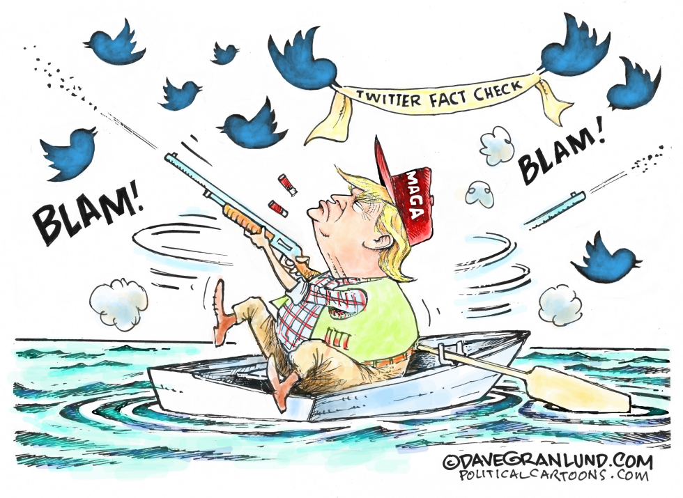 Trump vs Twitter fact check