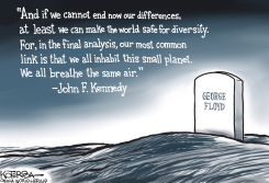 THE DEATH OF GEORGE FLOYD by Jeff Koterba