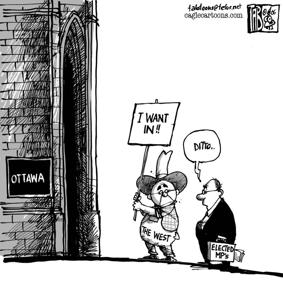 CANADA The West wants in
