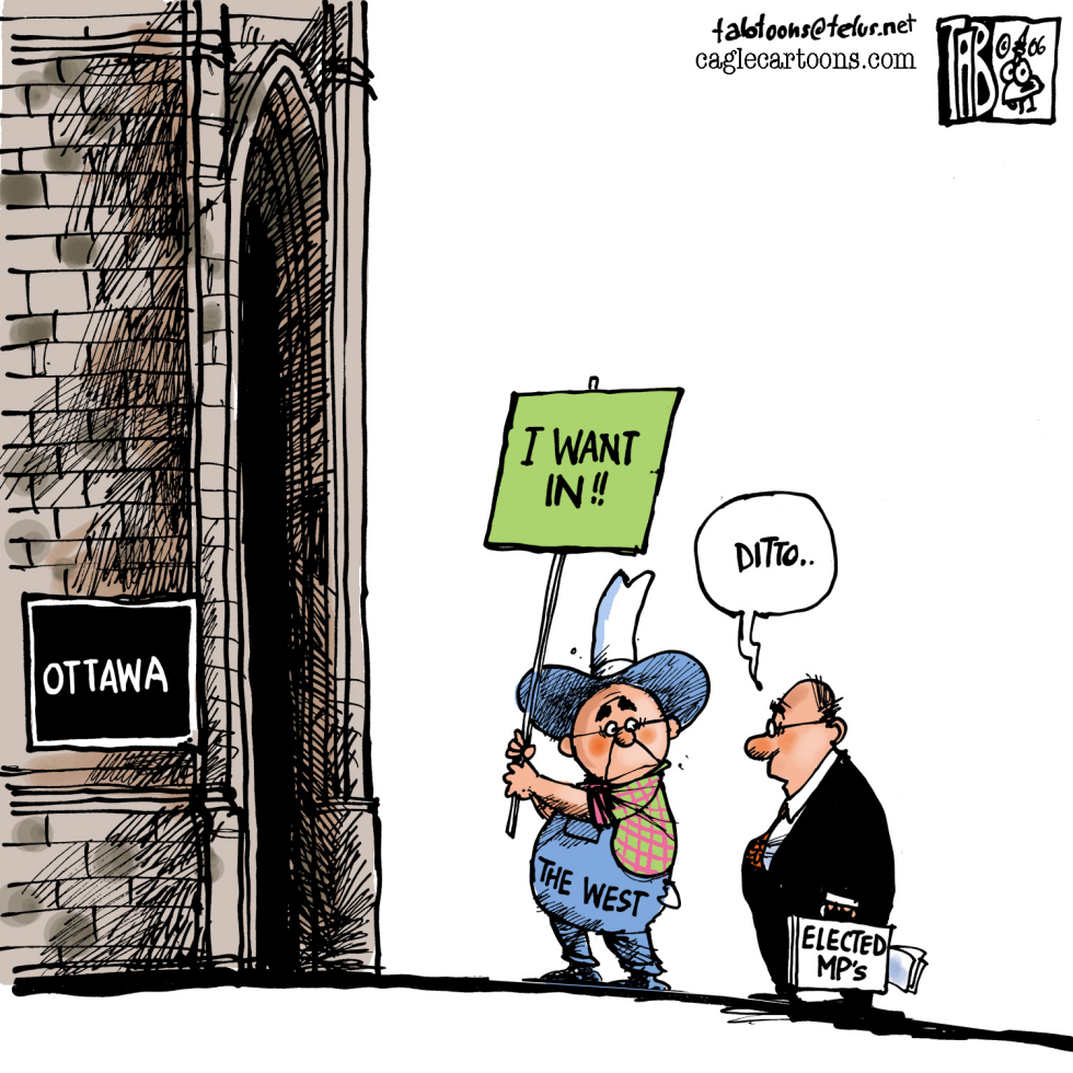 CANADA The West wants in COLOUR