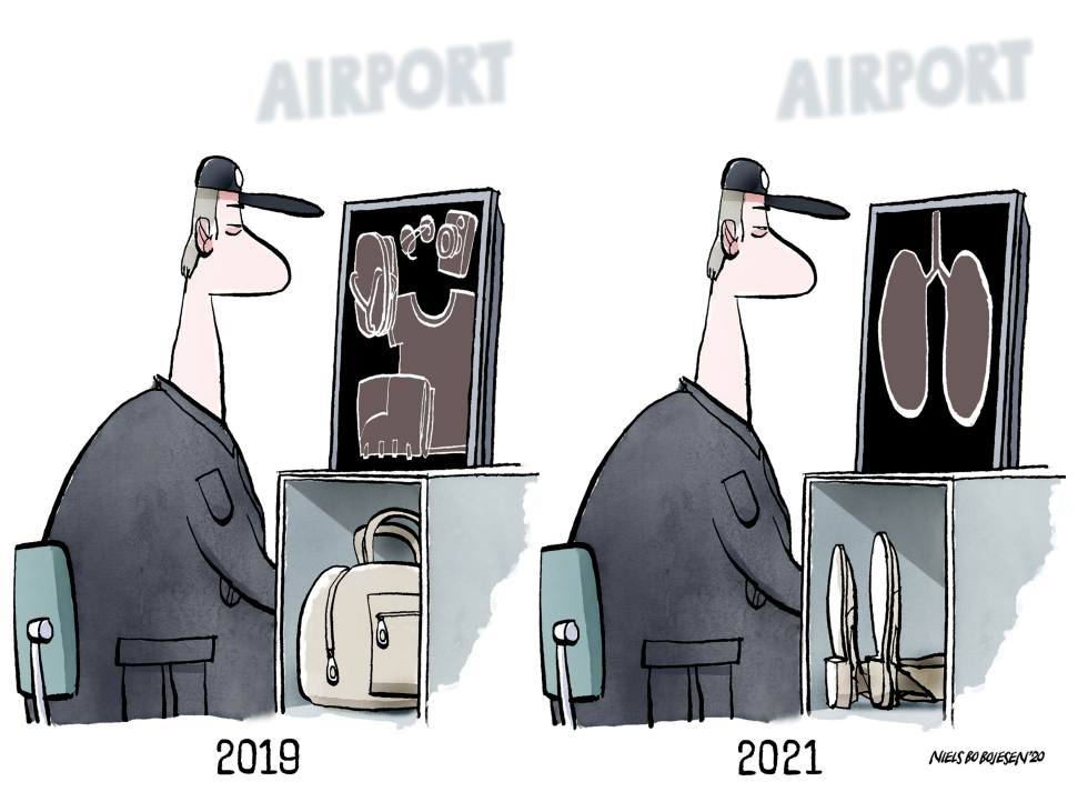 Post-coronavirus air travel.