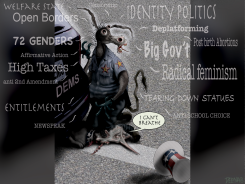 DEMOCRAT KNEE by Sean Delonas