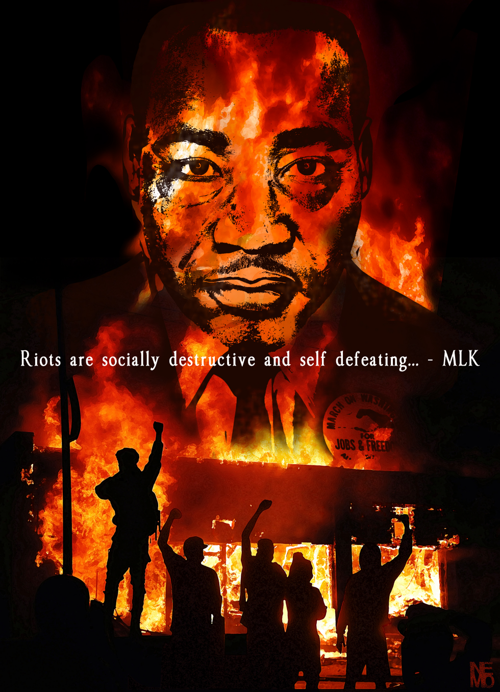 MLK VS Riots