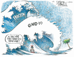 SECOND WAVE by John Darkow