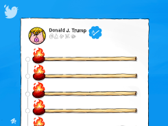 TRUMP THE FIRE STARTER  by Emad Hajjaj