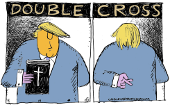 TRUMP DOUBLE CROSS by Randall Enos