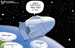 SPACEX GETAWAY by Bruce Plante