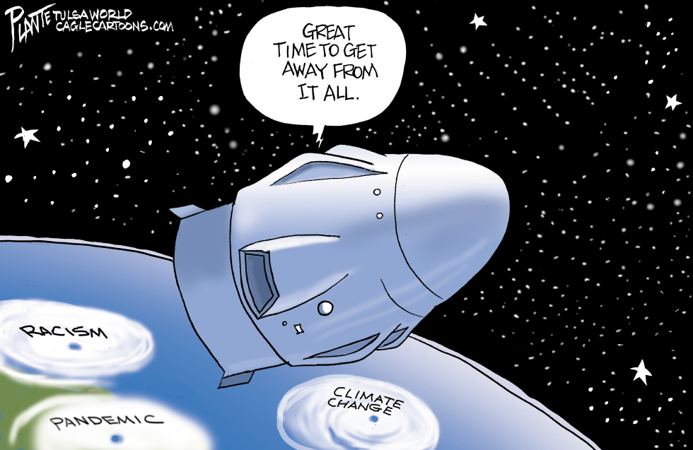 SpaceX getaway