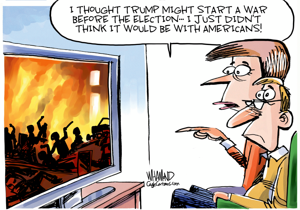 Trump declares war on his own citizens