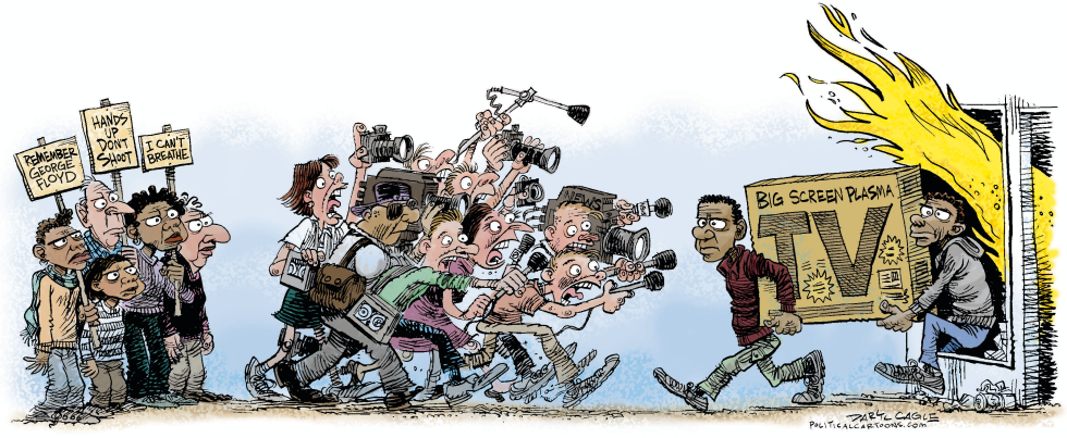 Looting and the Media Revised