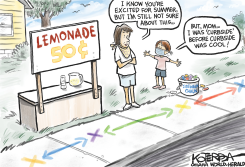 CURBSIDE LEMONADE by Jeff Koterba